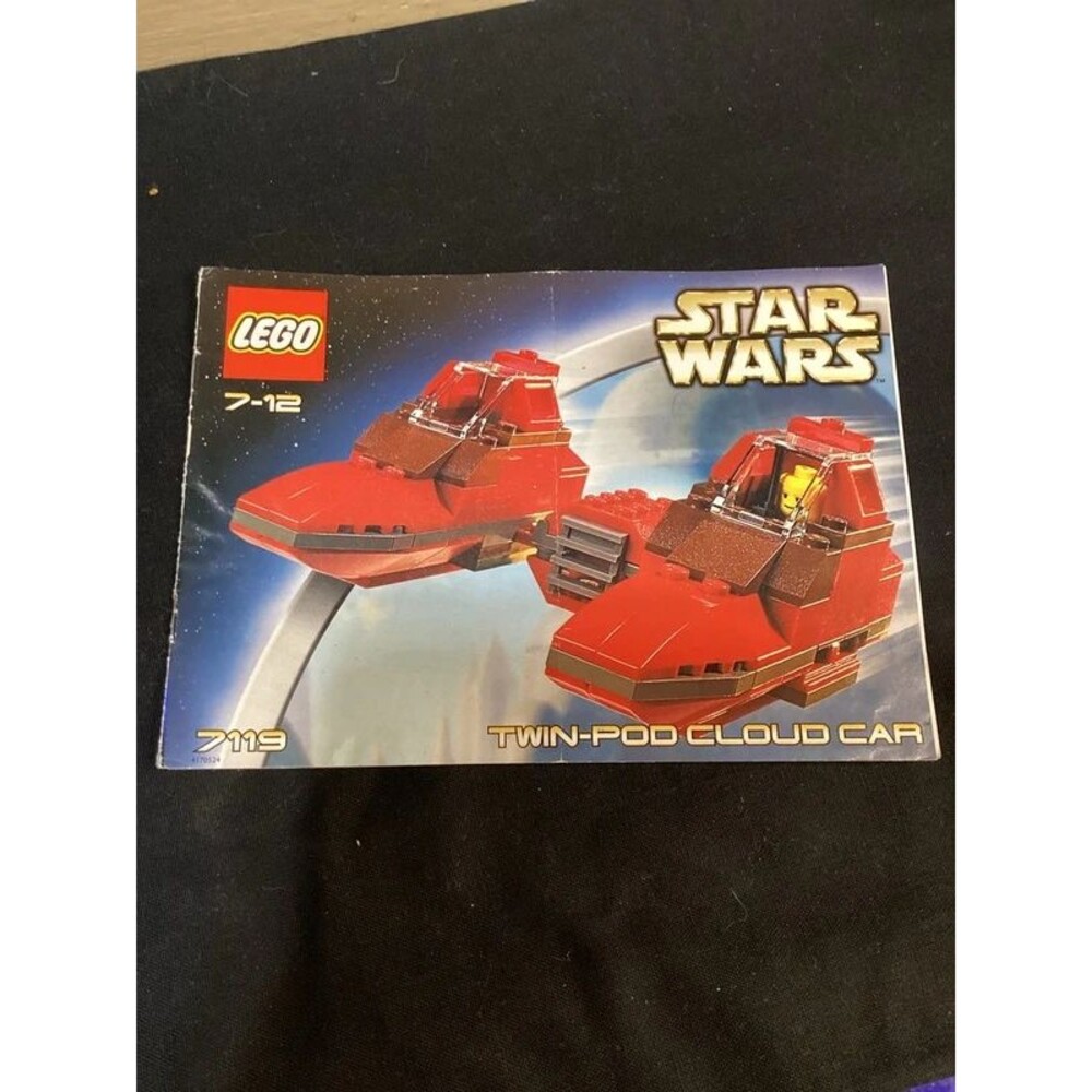 Lego Manual Instruction Booklet for Set #7119 Star Wars Twin Pod Cloud Car